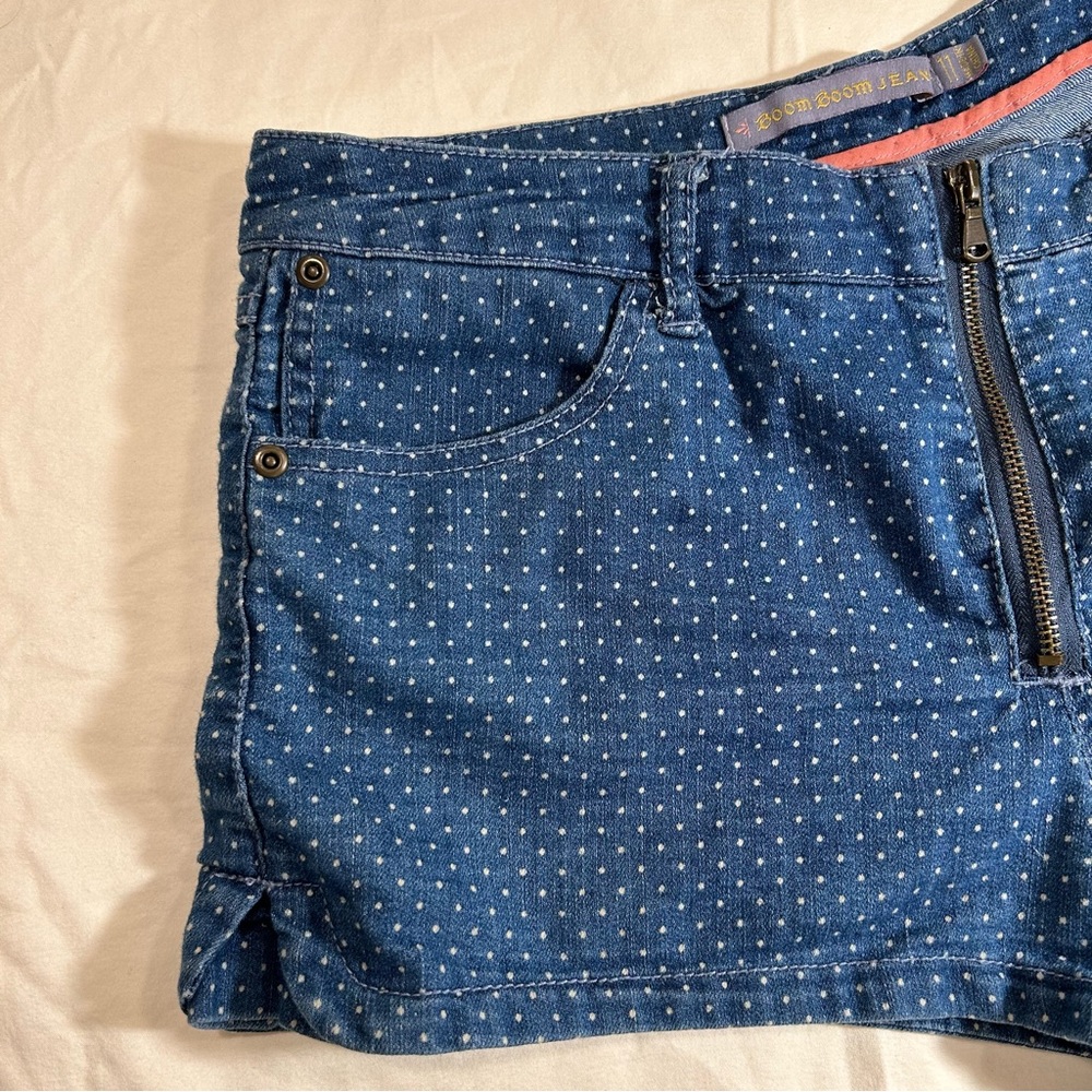 Boom Boom Jeans Polka Dot Shorts, size 11 (A3)